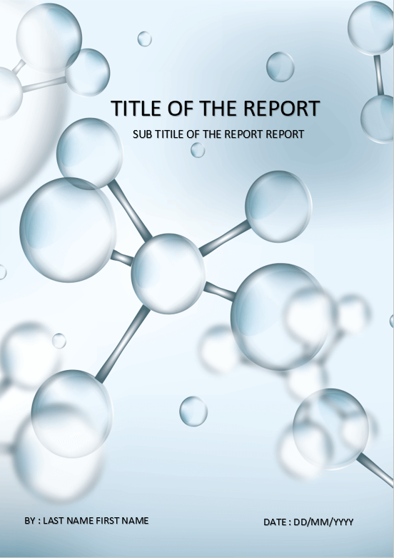 cover page download template for ms word chemistry cover page